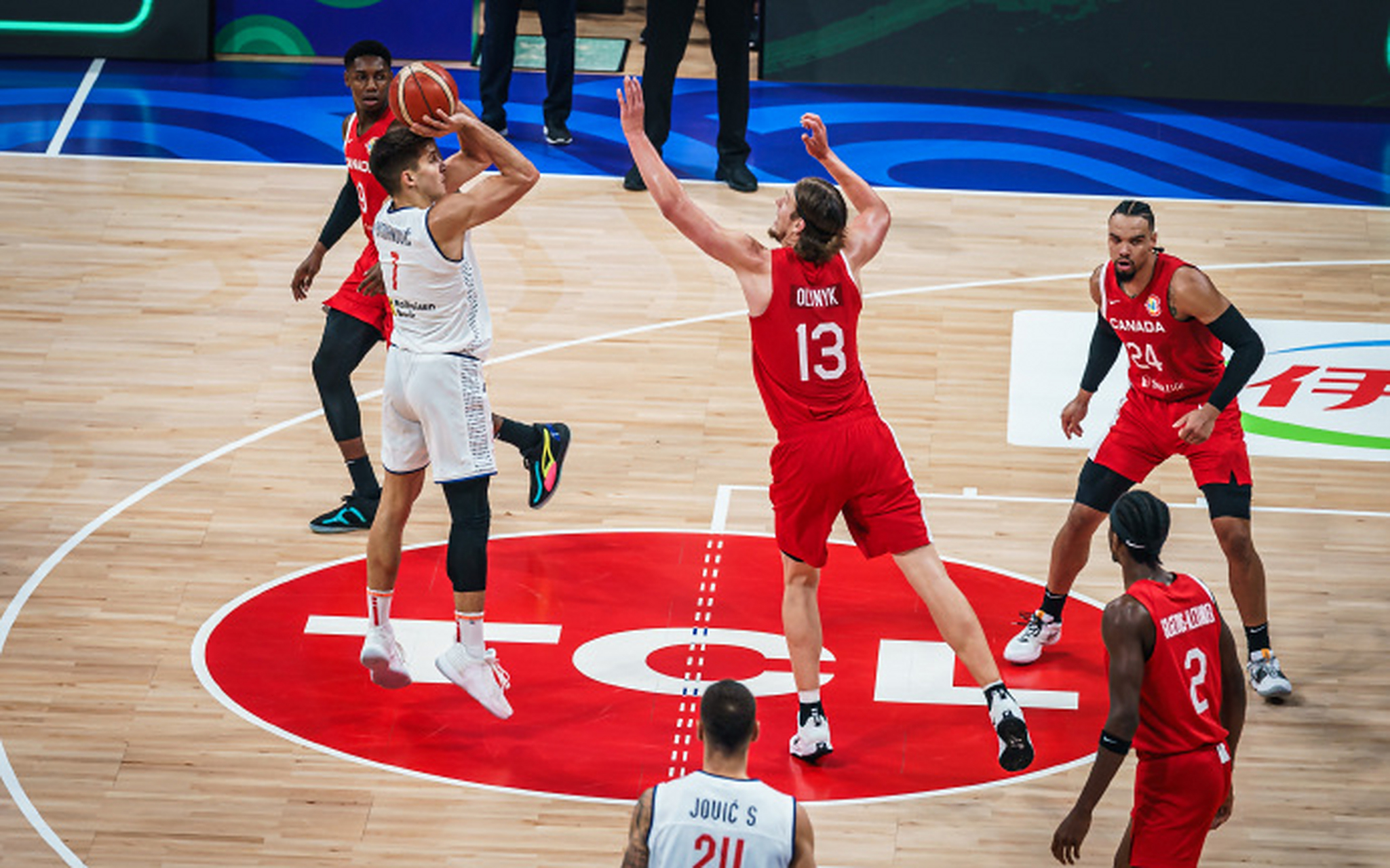 加拿大男篮晋级半决赛成功